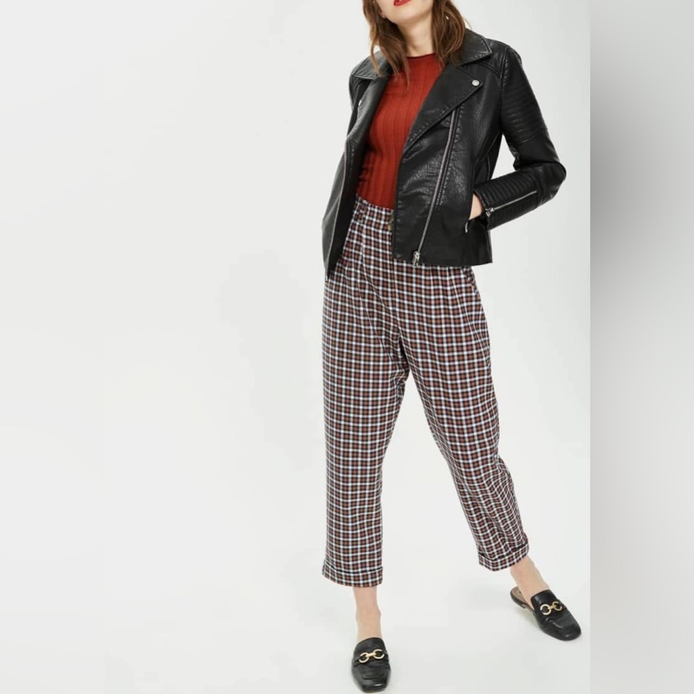 Topshop Rosa Biker Jacket - Picture 3 of 15